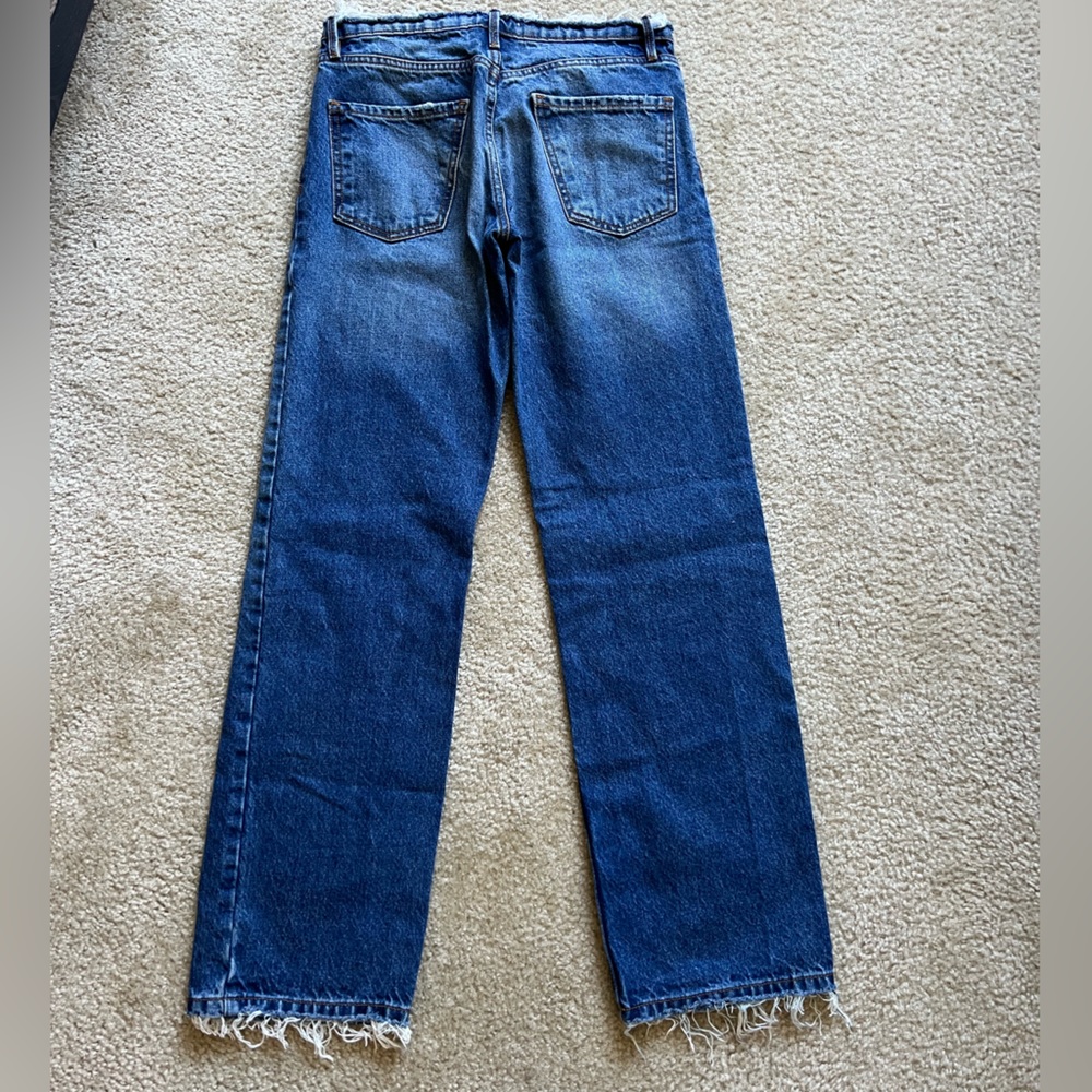 REVICE Manhattan Relaxed Distressed Denim Blue